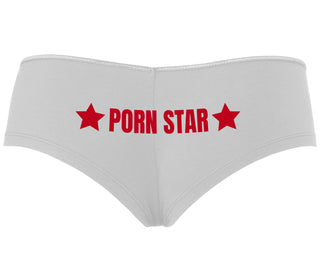 Porn Star - White Boyshort