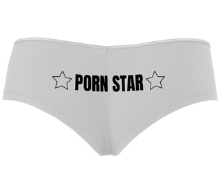 Porn Star - White Boyshort