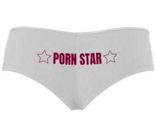 Porn Star - White Boyshort
