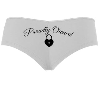 Proudly Owned - White Boyshort