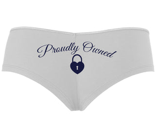 Proudly Owned - White Boyshort