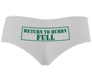 Return to Hubby Full - White Boyshort