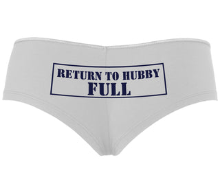 Return to Hubby Full - White Boyshort
