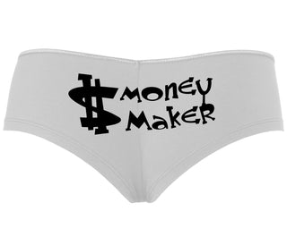 Money Maker - White Boyshort