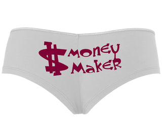 Money Maker - White Boyshort