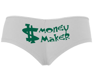Money Maker - White Boyshort
