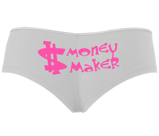 Money Maker - White Boyshort