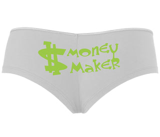 Money Maker - White Boyshort