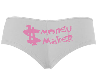 Money Maker - White Boyshort