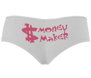 Money Maker - White Boyshort
