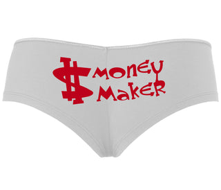 Money Maker - White Boyshort