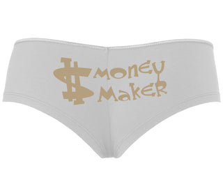 Money Maker - White Boyshort