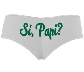 Si Pappi - Yes Daddy - White Boyshort