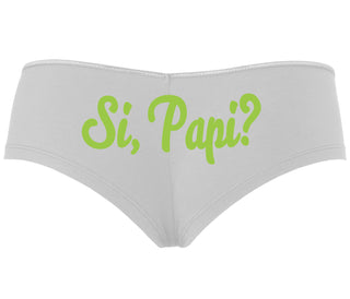 Si Pappi - Yes Daddy - White Boyshort
