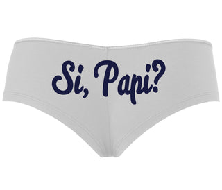 Si Pappi - Yes Daddy - White Boyshort