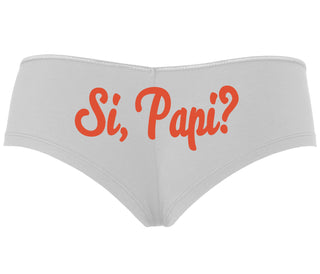 Si Pappi - Yes Daddy - White Boyshort