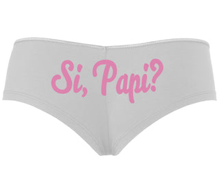 Si Pappi - Yes Daddy - White Boyshort