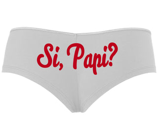 Si Pappi - Yes Daddy - White Boyshort
