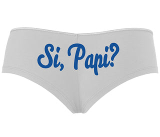 Si Pappi - Yes Daddy - White Boyshort