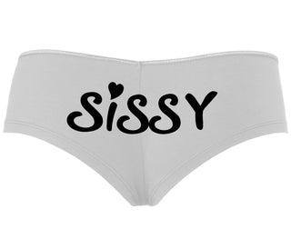 Sissy - White Boyshort