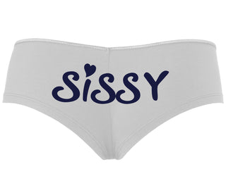 Sissy - White Boyshort