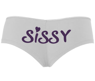 Sissy - White Boyshort