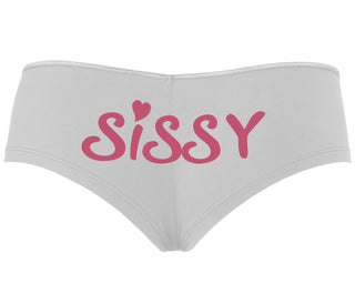 Sissy - White Boyshort