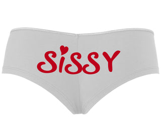 Sissy - White Boyshort
