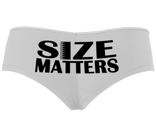 Size Matters - White Boyshort