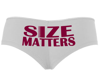 Size Matters - White Boyshort