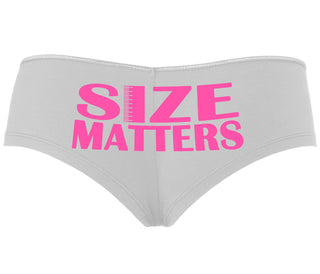 Size Matters - White Boyshort