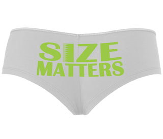 Size Matters - White Boyshort