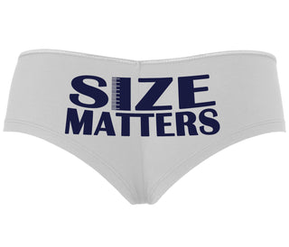 Size Matters - White Boyshort