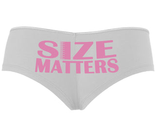 Size Matters - White Boyshort