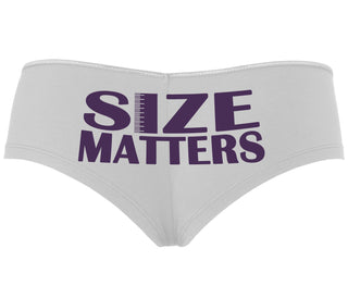 Size Matters - White Boyshort
