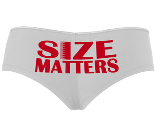 Size Matters - White Boyshort