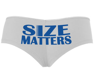 Size Matters - White Boyshort