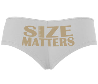 Size Matters - White Boyshort