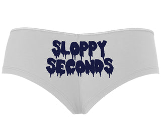 Sloppy Seconds - White Boyshort