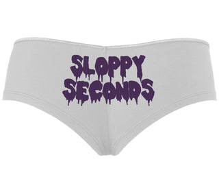 Sloppy Seconds - White Boyshort