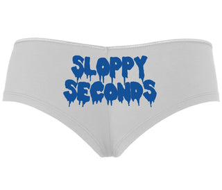 Sloppy Seconds - White Boyshort