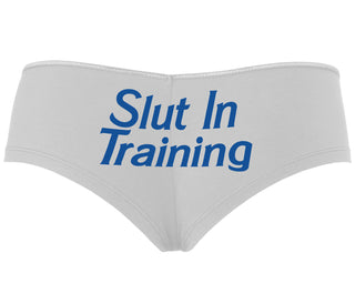 Slut In Training - White Boyshort