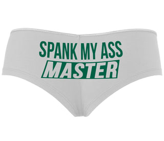 Spank My Ass Master - White Boyshort