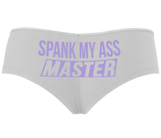Spank My Ass Master - White Boyshort