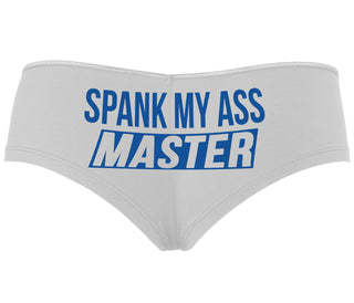 Spank My Ass Master - White Boyshort