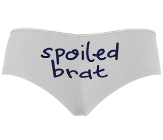 Spoiled Brat - White Boyshort