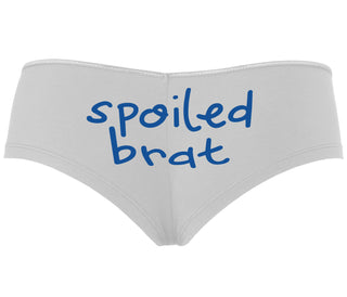Spoiled Brat - White Boyshort
