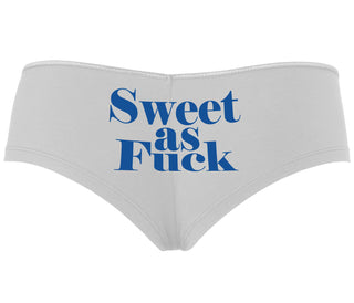 Sweet As Fuck - White Boyshort