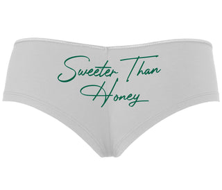 Sweeter Than Honey - White Boyshort