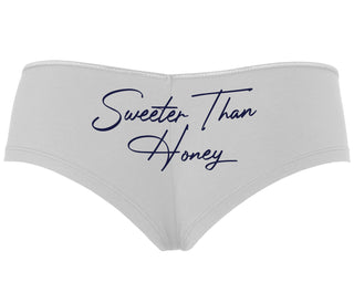 Sweeter Than Honey - White Boyshort